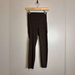 HALARA Classic Brown 7/8 Leggings